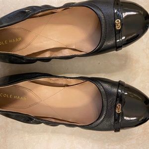 Cole Haan Black Ballet Flats
